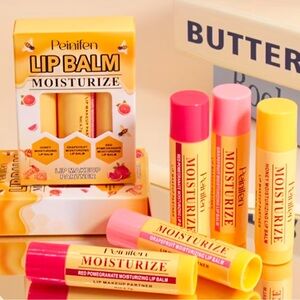Lip Balm Set - Moisturizing 3 Piece Set ❤️🩷💛❤️🩷💛❤️🩷💛❤️🩷💛❤️🩷💛❤️🩷💛